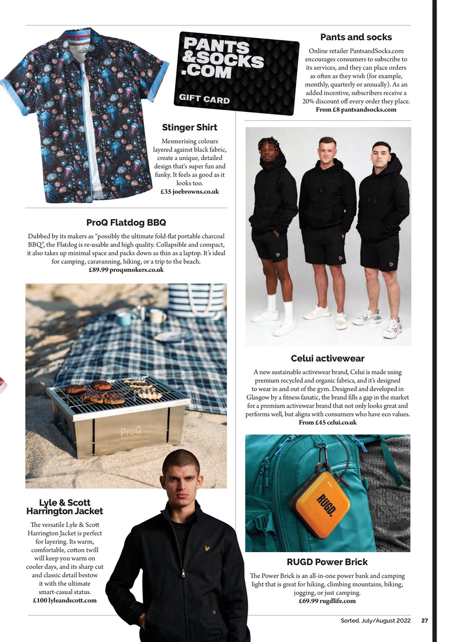 Sorted Magazine – The men's mag with morals Preview Pages