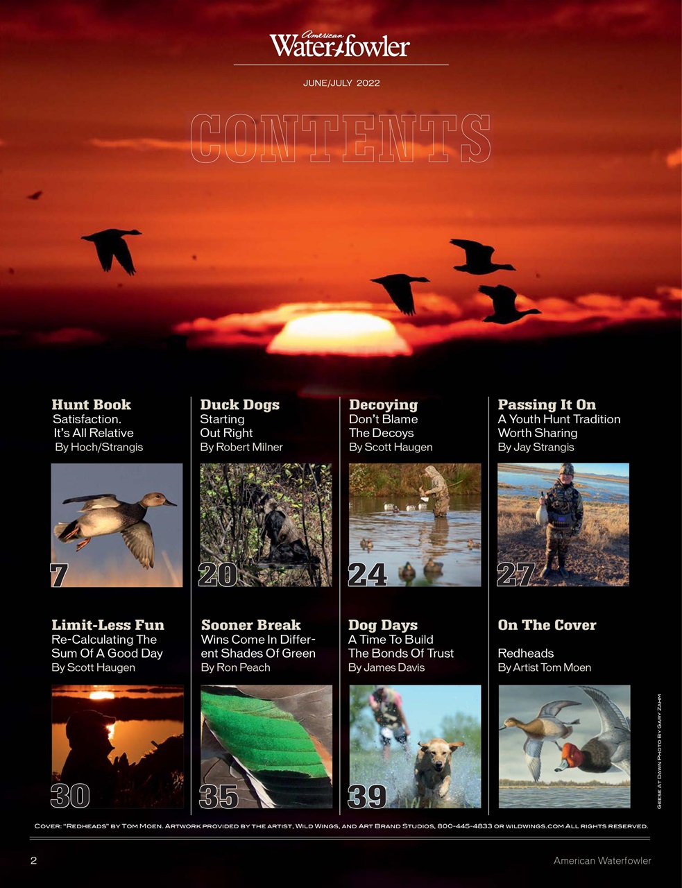 American Waterfowler Preview Pages