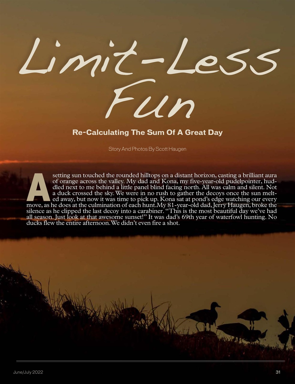 American Waterfowler Preview Pages