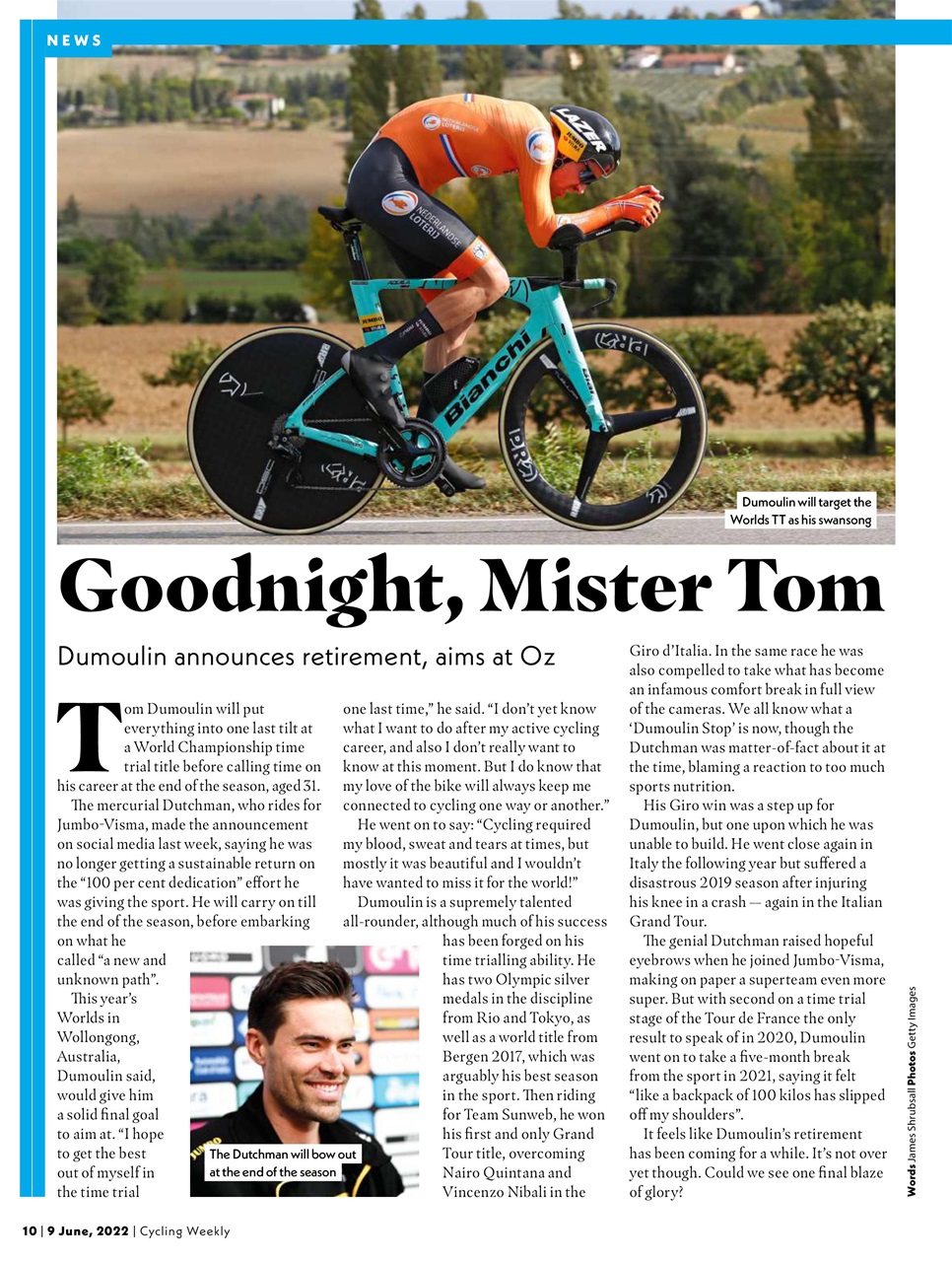 Cycling Weekly Preview Pages