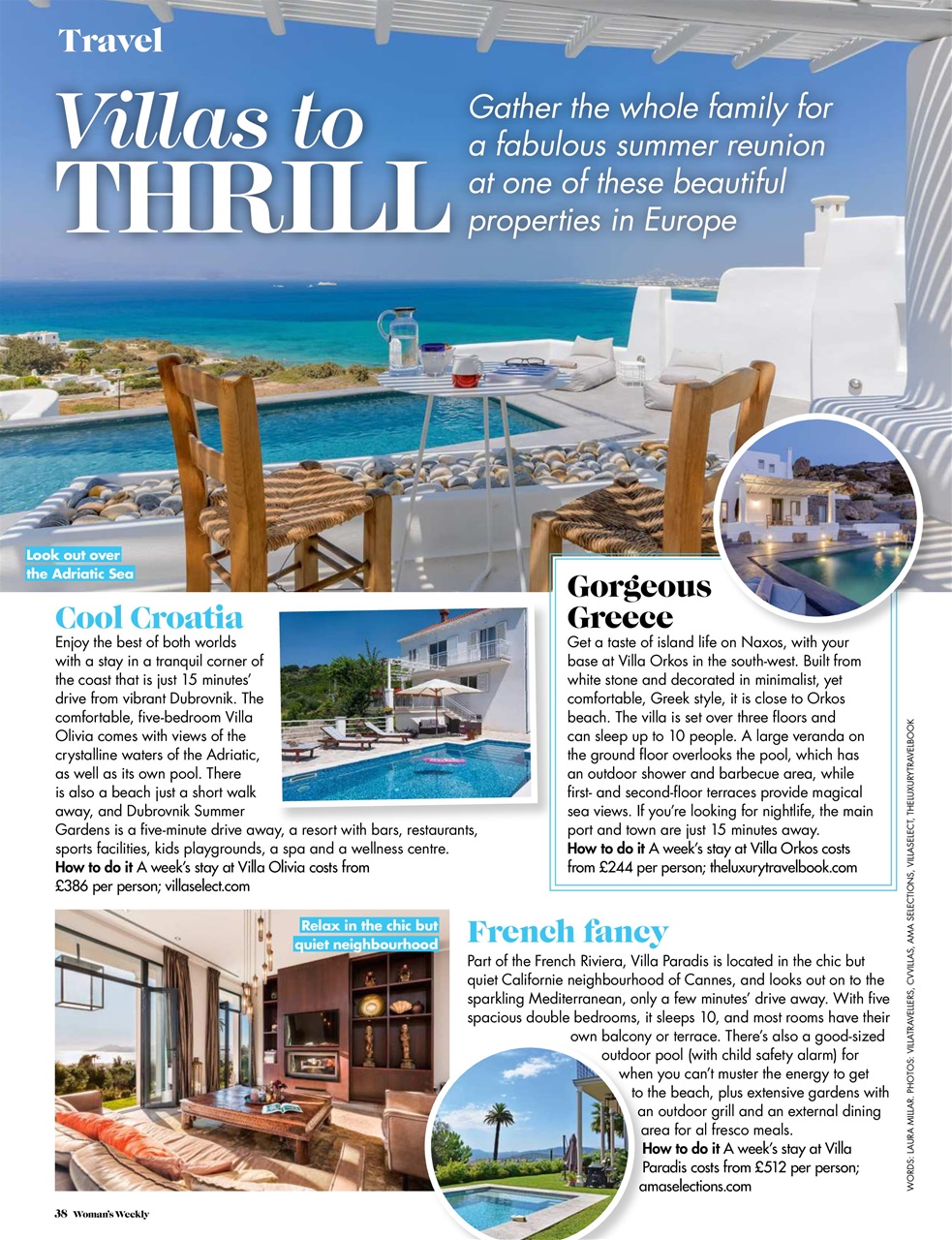 Woman's Weekly Preview Pages