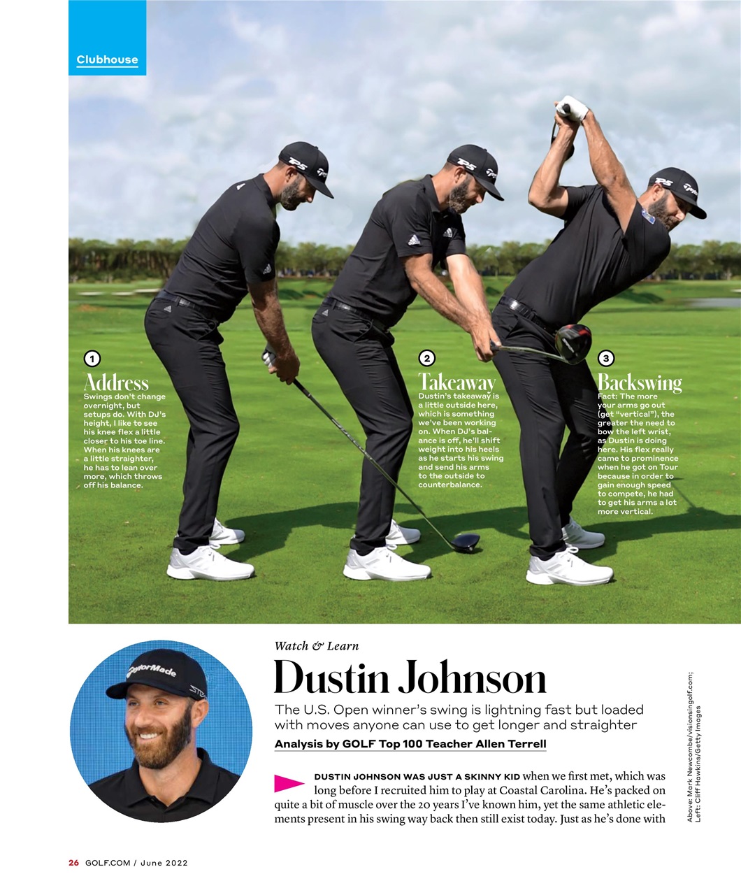 Golf Magazine Preview Pages