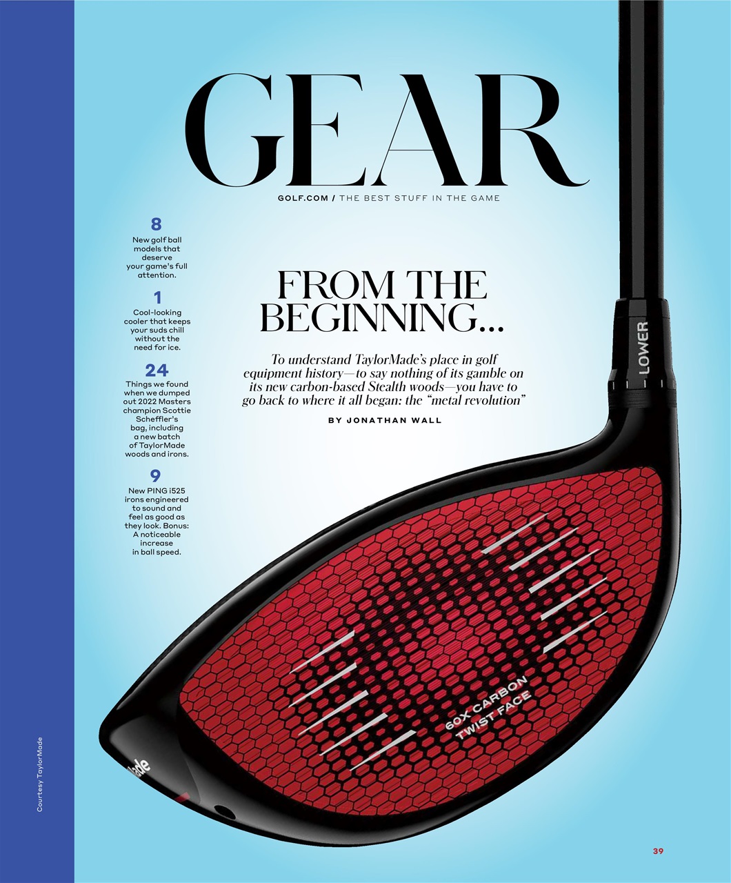 Golf Magazine Preview Pages