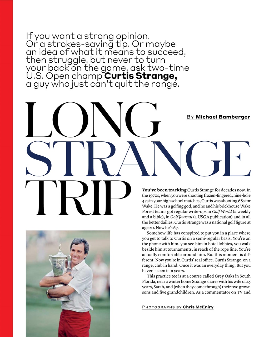 Golf Magazine Preview Pages