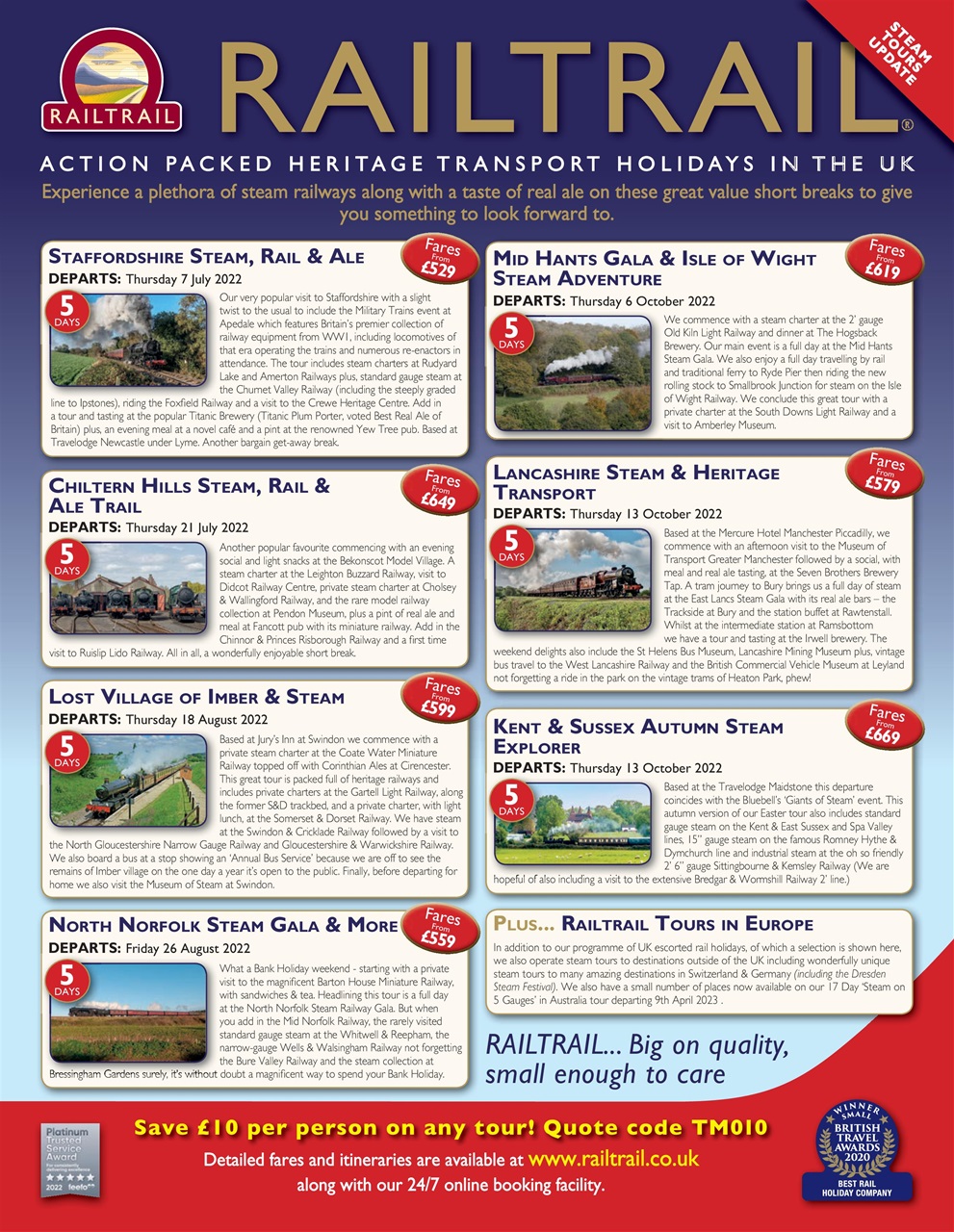 Trackside Preview Pages