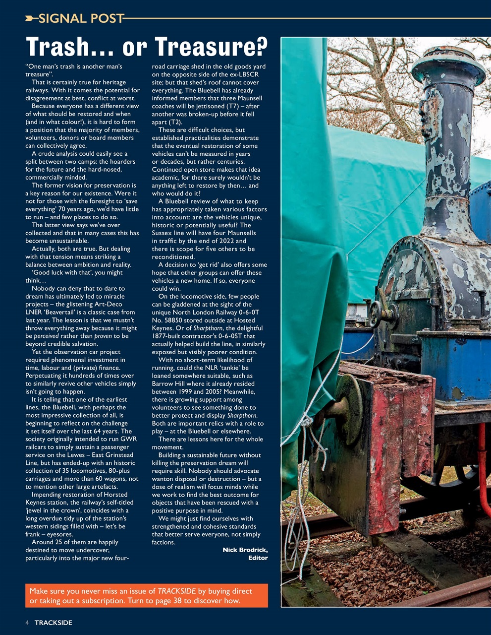 Trackside Preview Pages