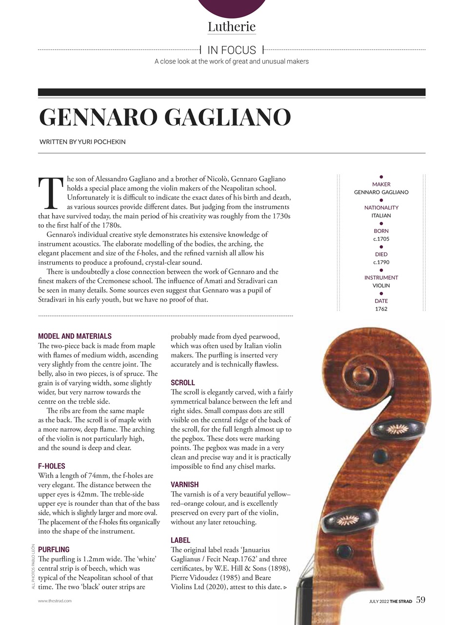 The Strad Preview Pages