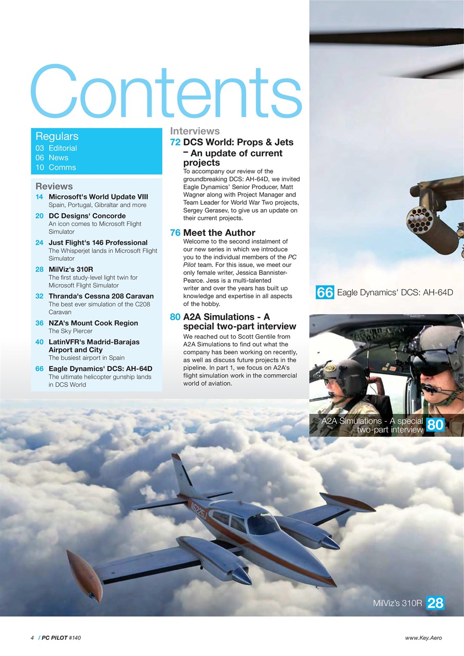 PC Pilot Preview Pages