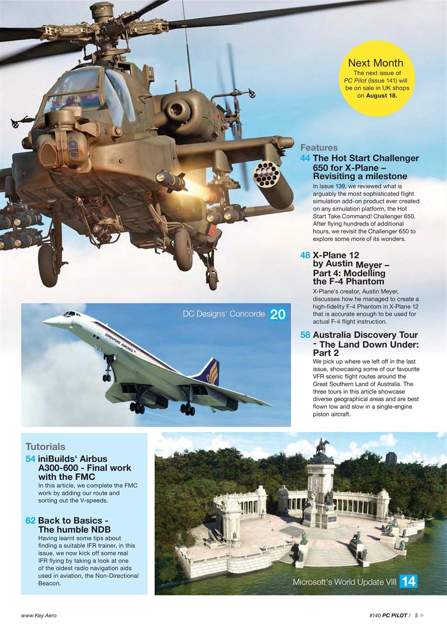 PC Pilot Preview Pages