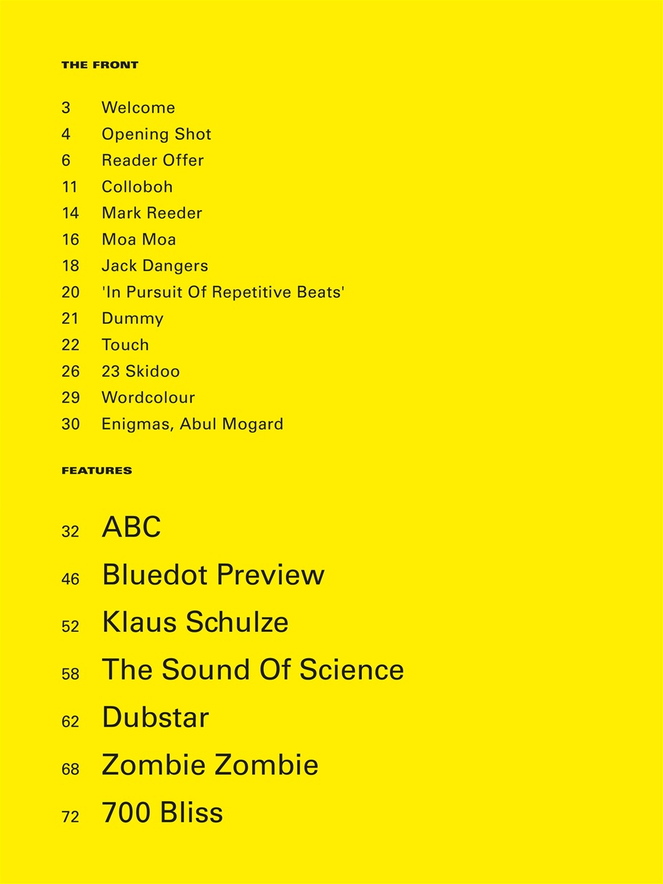 Electronic Sound Preview Pages