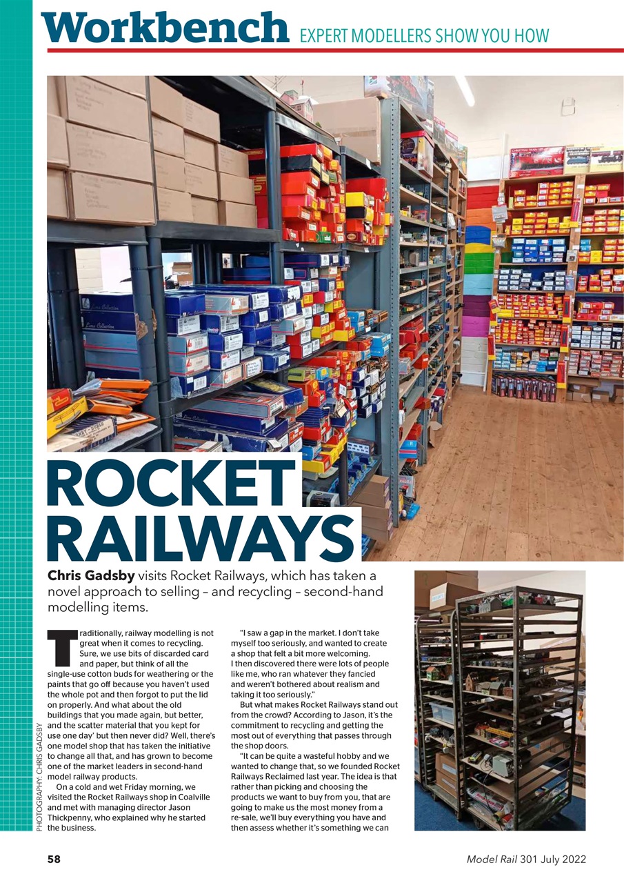 Model Rail Preview Pages