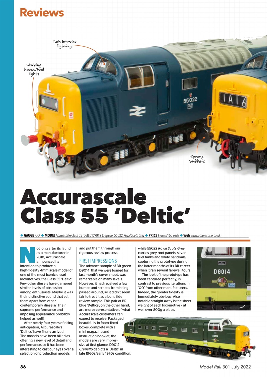 Model Rail Preview Pages