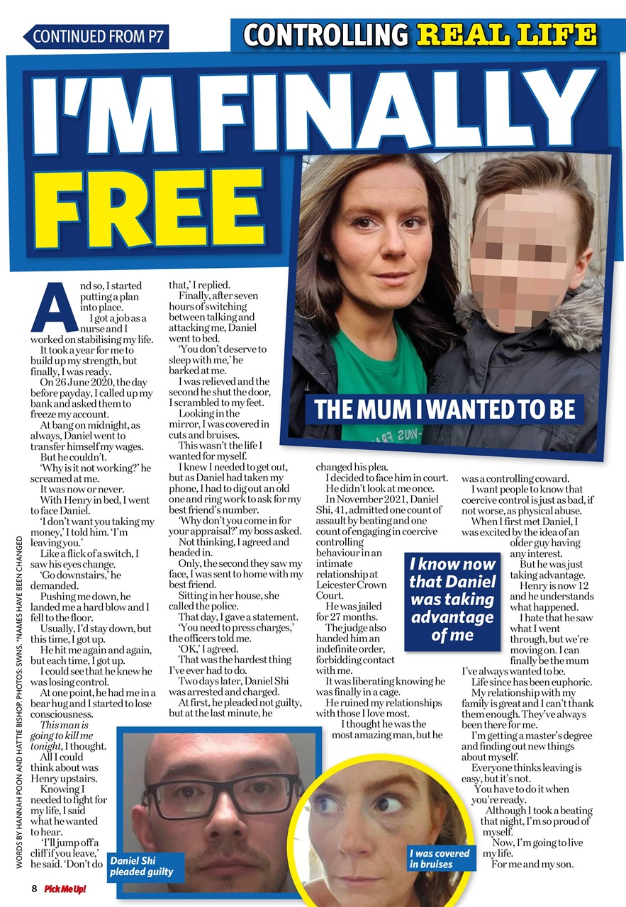 Pick Me Up Preview Pages