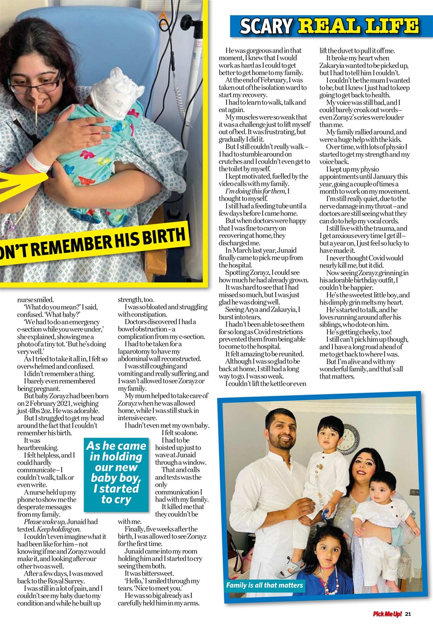 Pick Me Up Preview Pages