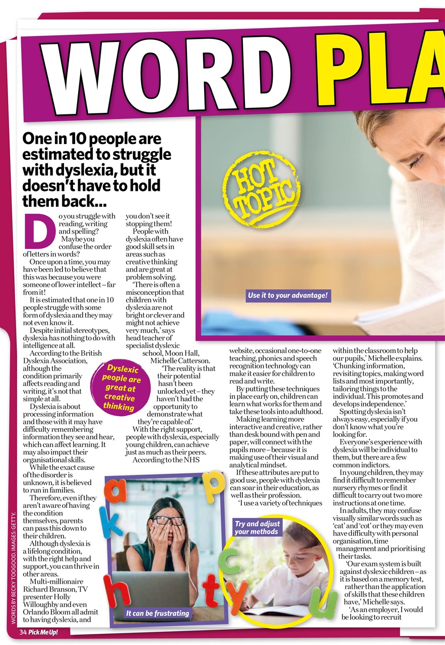 Pick Me Up Preview Pages