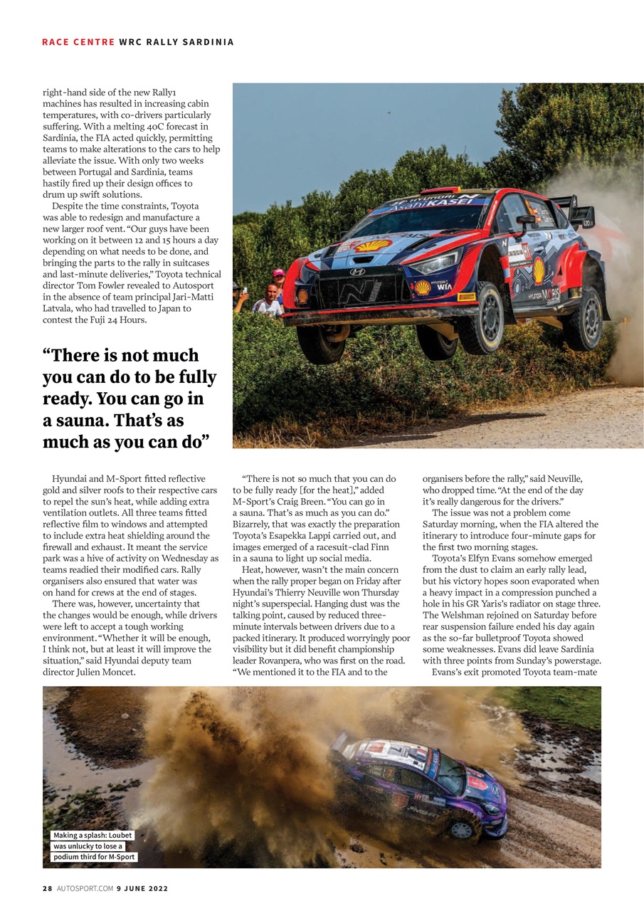 Autosport Preview Pages