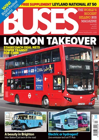 Buses Magazine issue July 2022