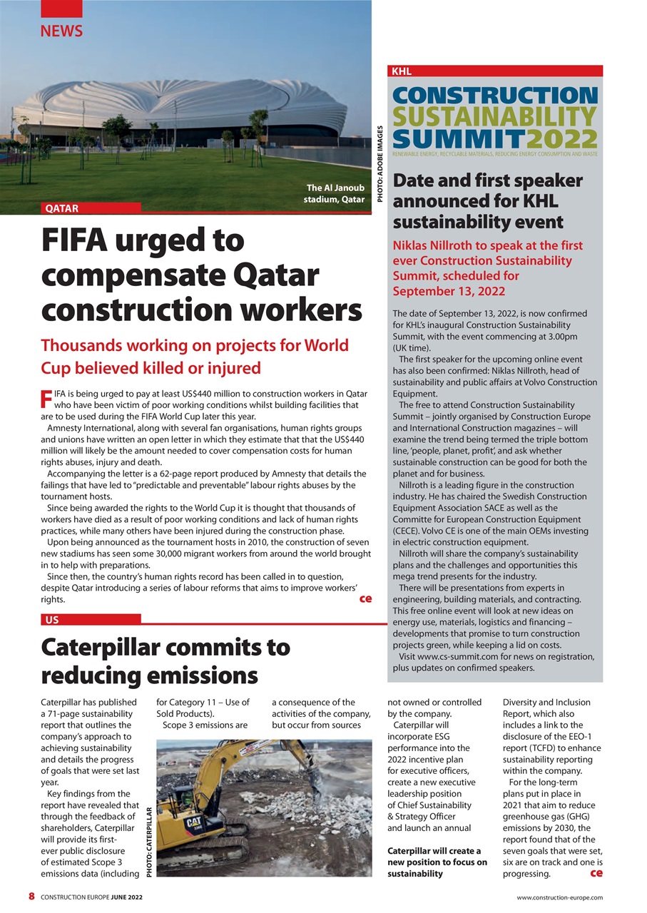 Construction Europe Preview Pages