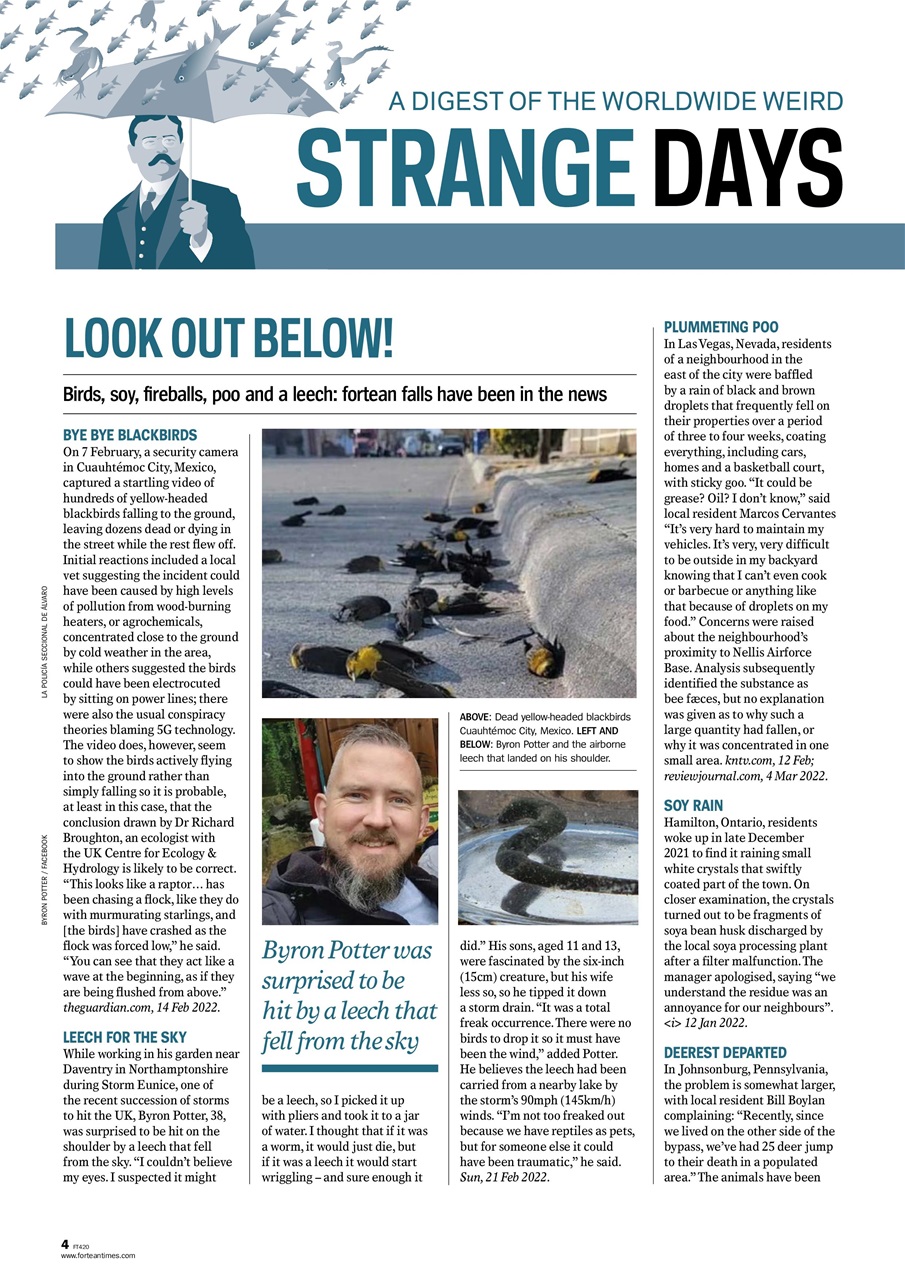 Fortean Times Preview Pages