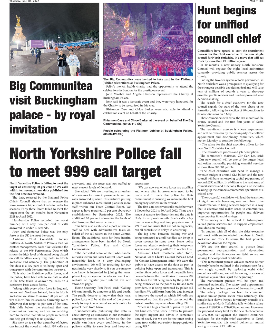 Selby Times Preview Pages