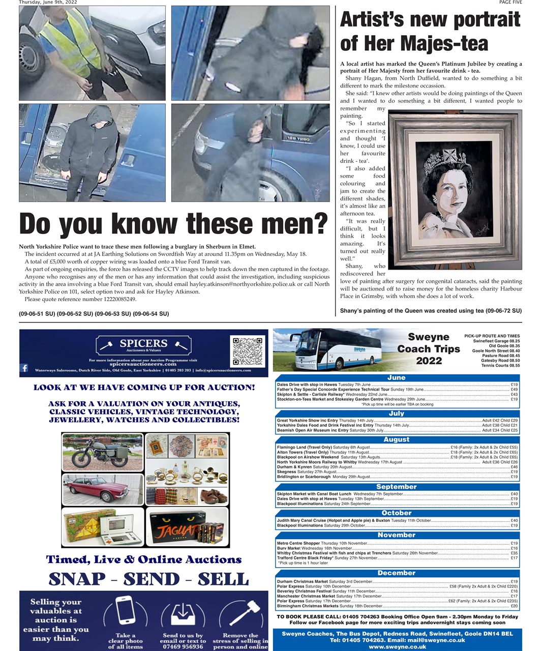Selby Times Preview Pages