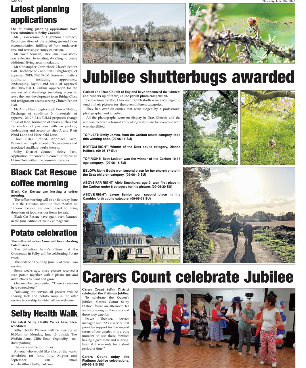 Selby Times Preview Pages