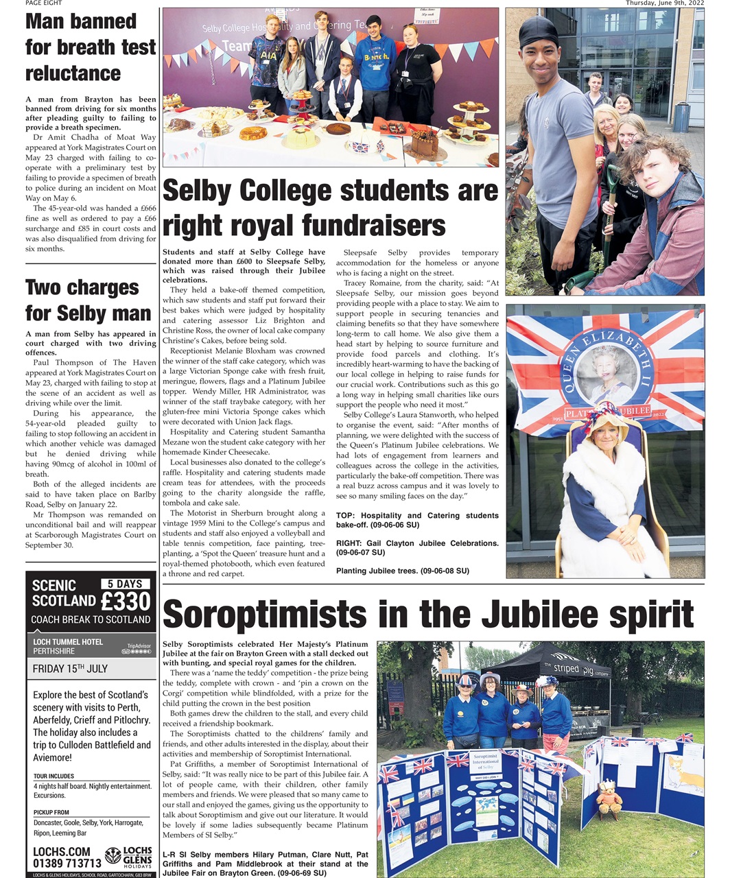 Selby Times Preview Pages