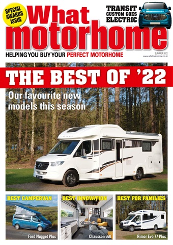 What Motorhome magazine issue Summer 2022 - The Awards Issue