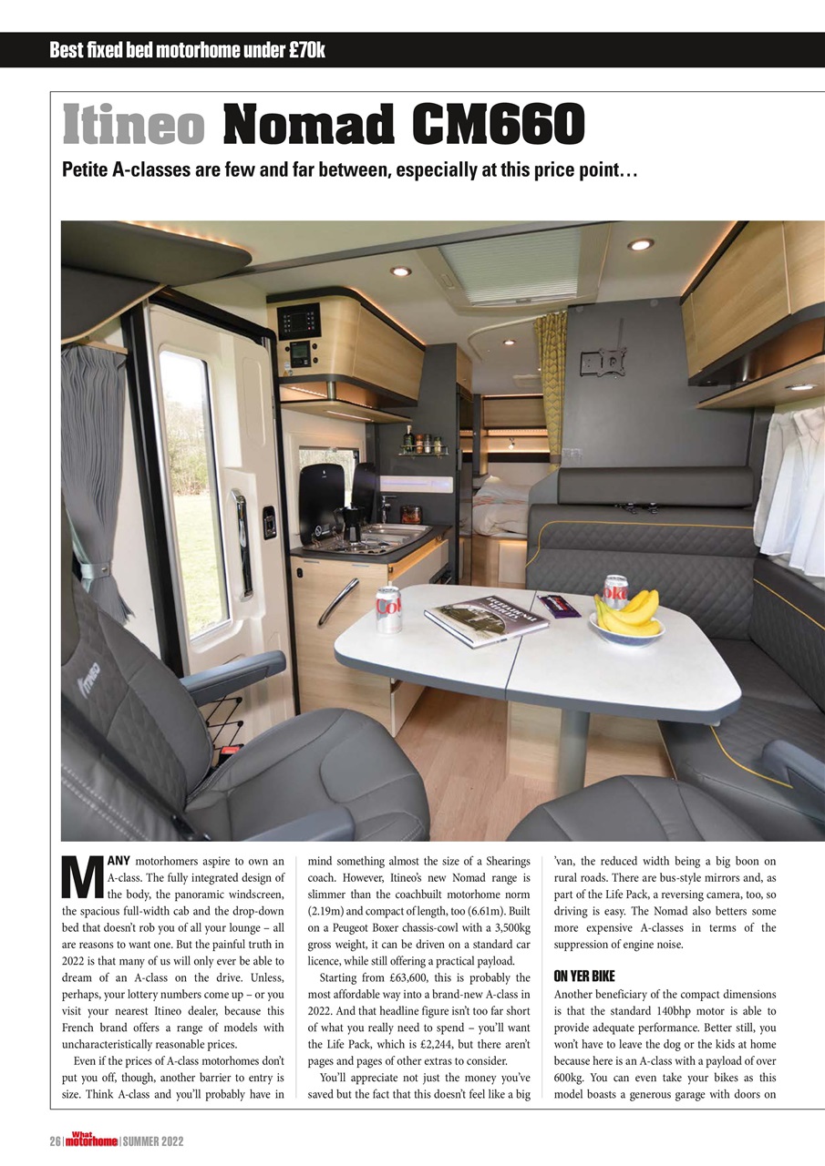 What Motorhome magazine Preview Pages