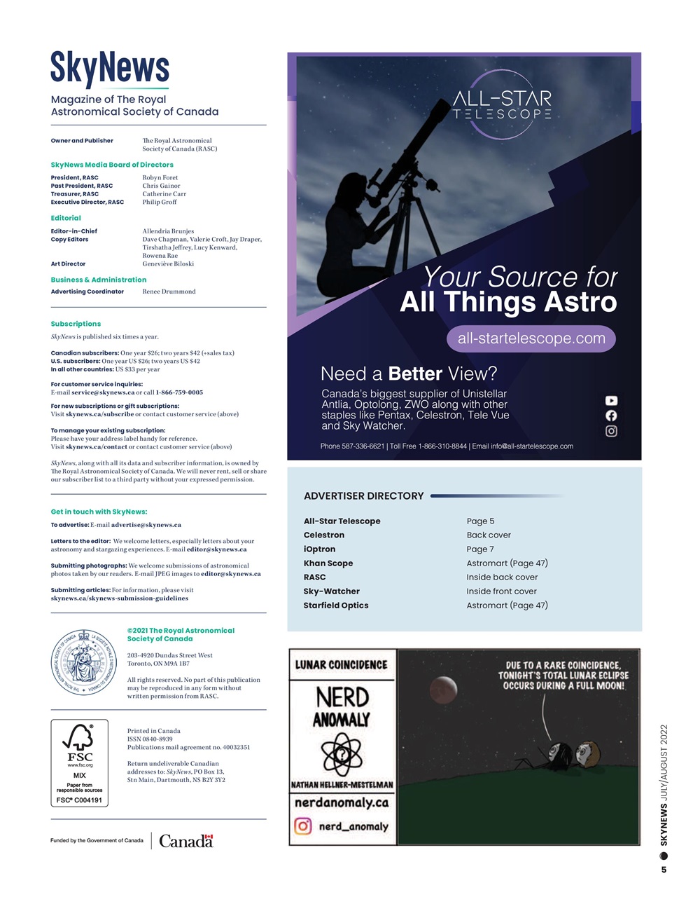 SkyNews Preview Pages