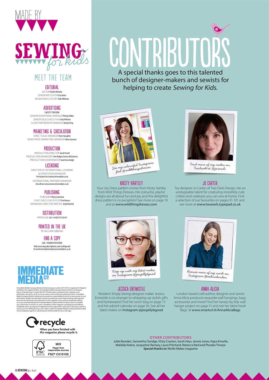 Simply Sewing Preview Pages