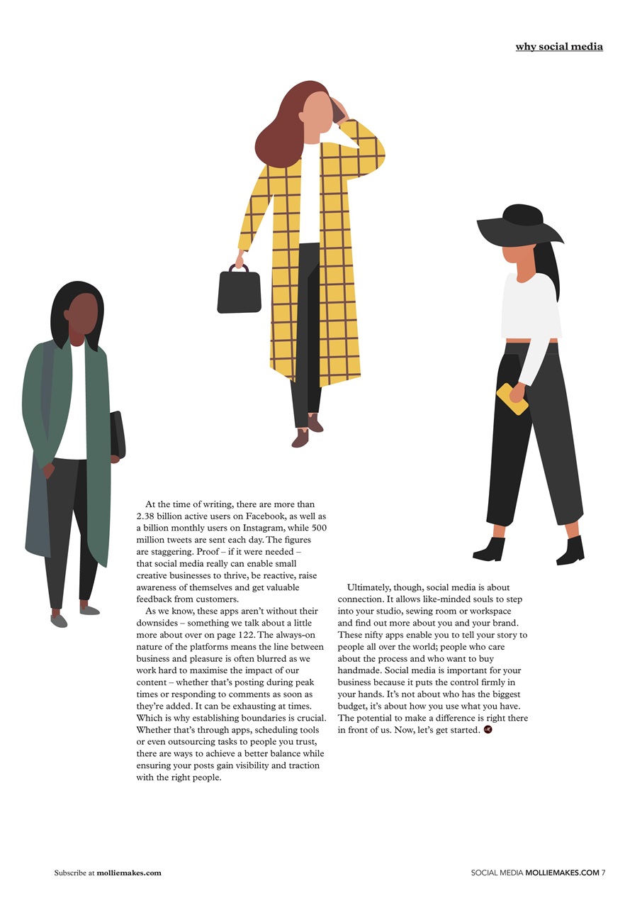 Mollie magazine Preview Pages