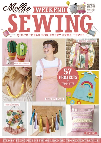 Mollie magazine issue Mollie Makes Weekend Sewing