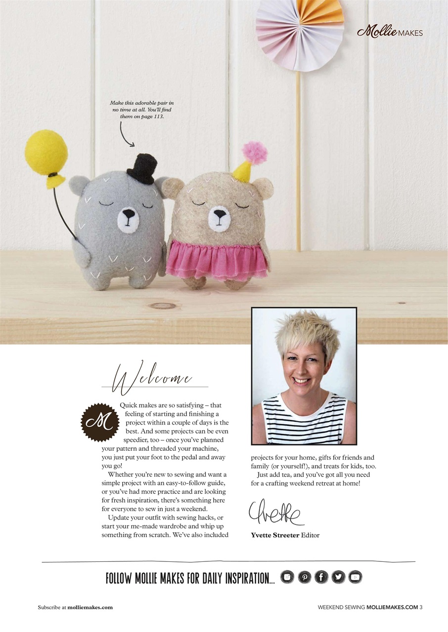 Mollie magazine Preview Pages