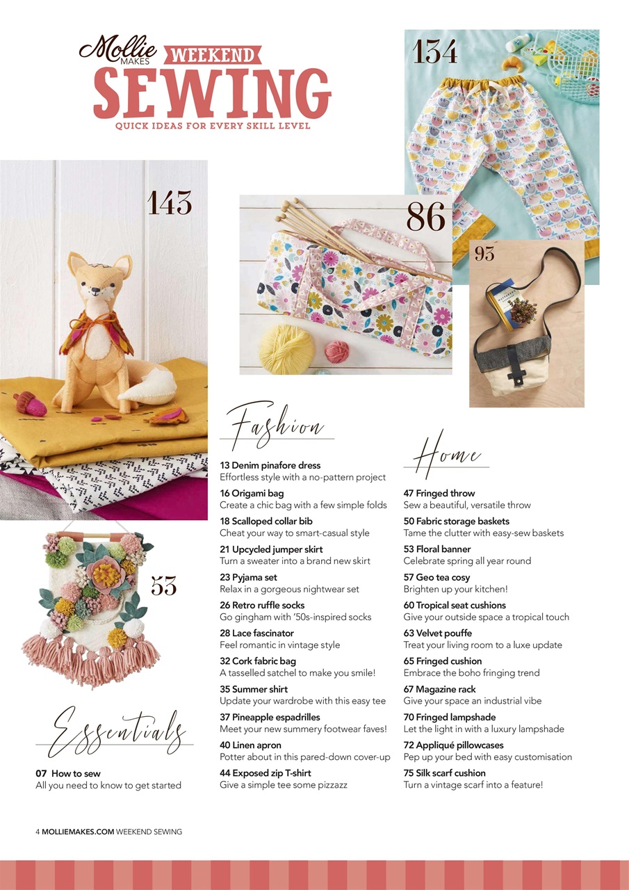 Mollie magazine Preview Pages