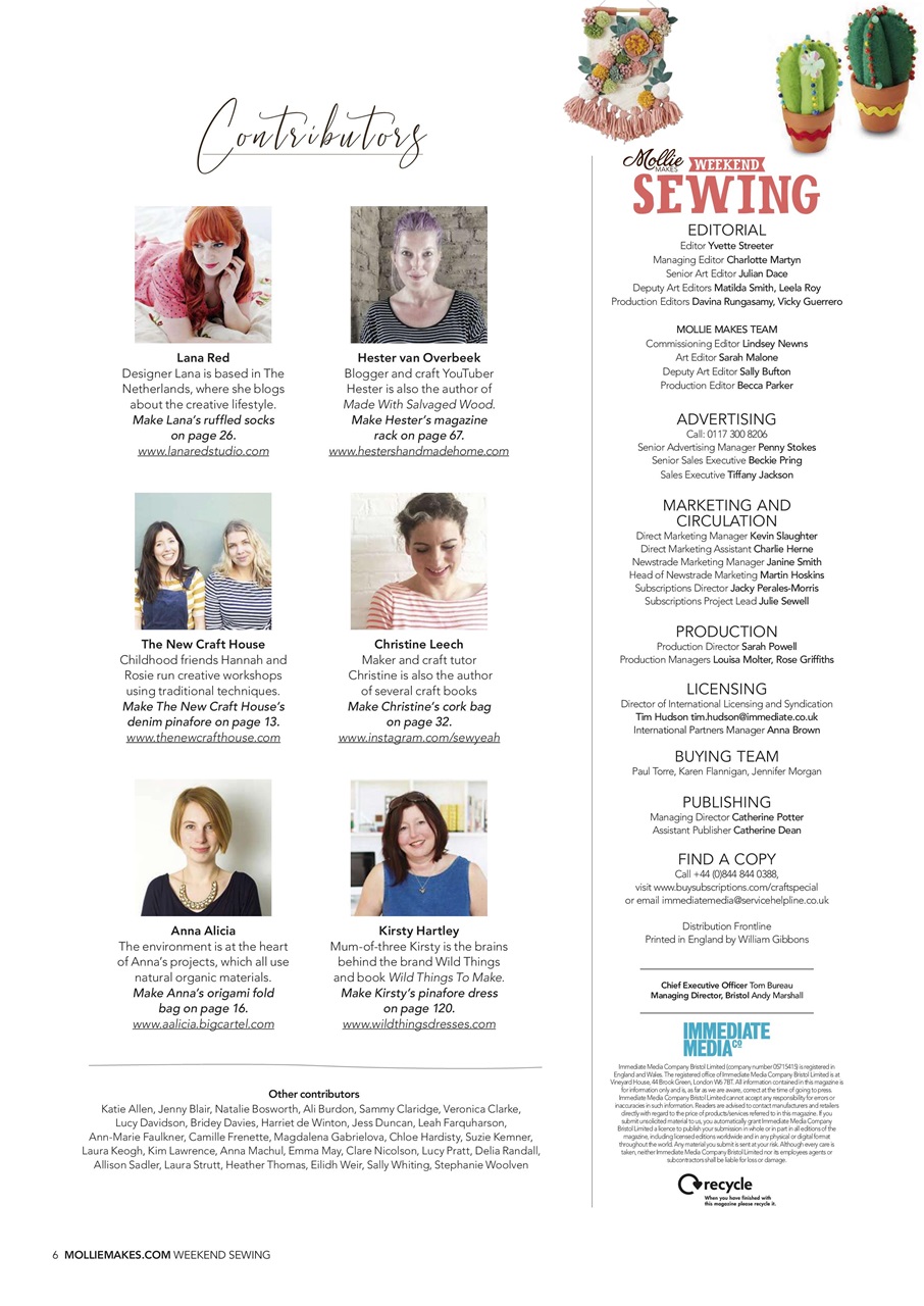 Mollie magazine Preview Pages