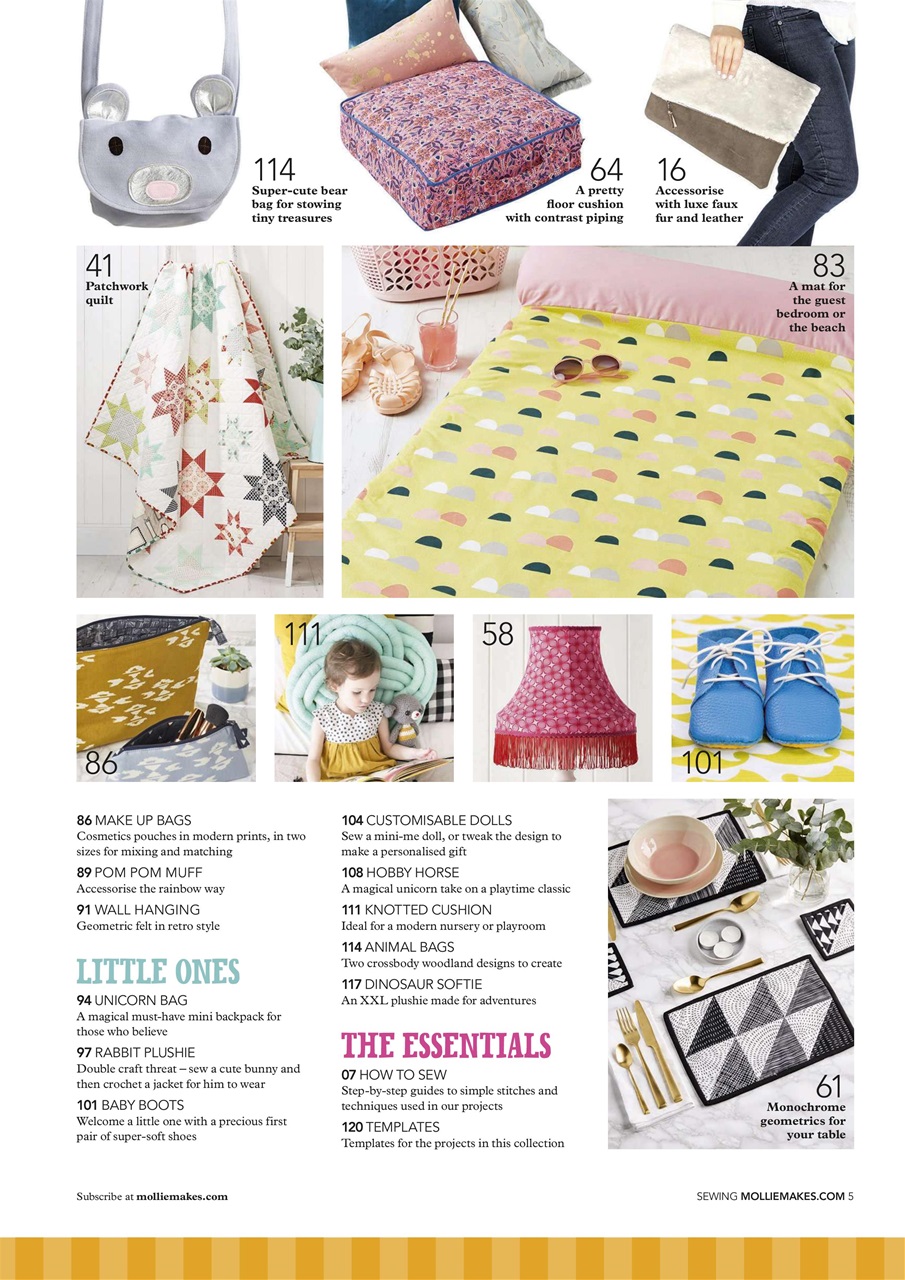 Mollie magazine Preview Pages