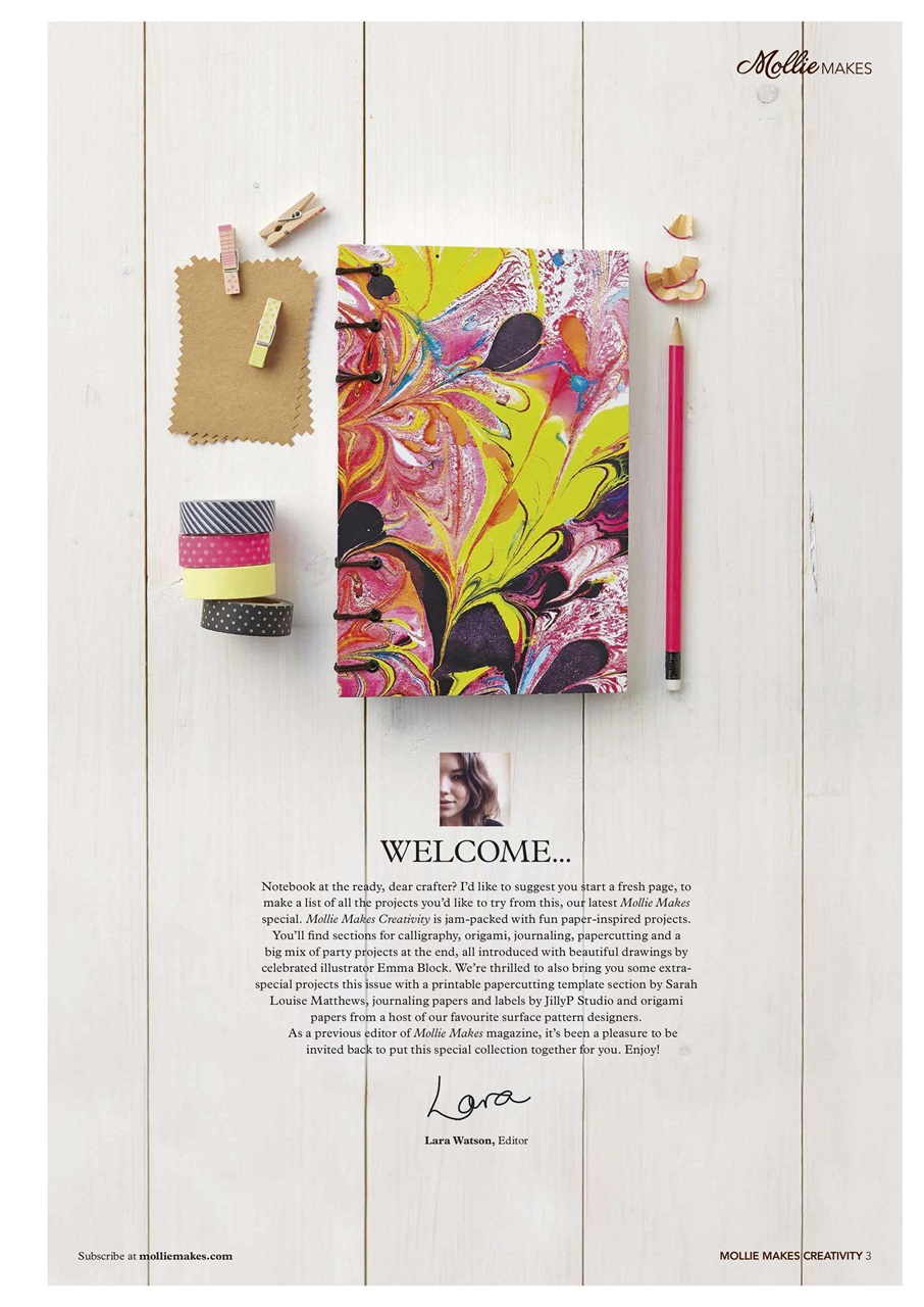 Mollie magazine Preview Pages