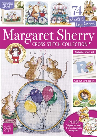 The World of Cross Stitching issue Margaret Sherry Cross Stitch Collection
