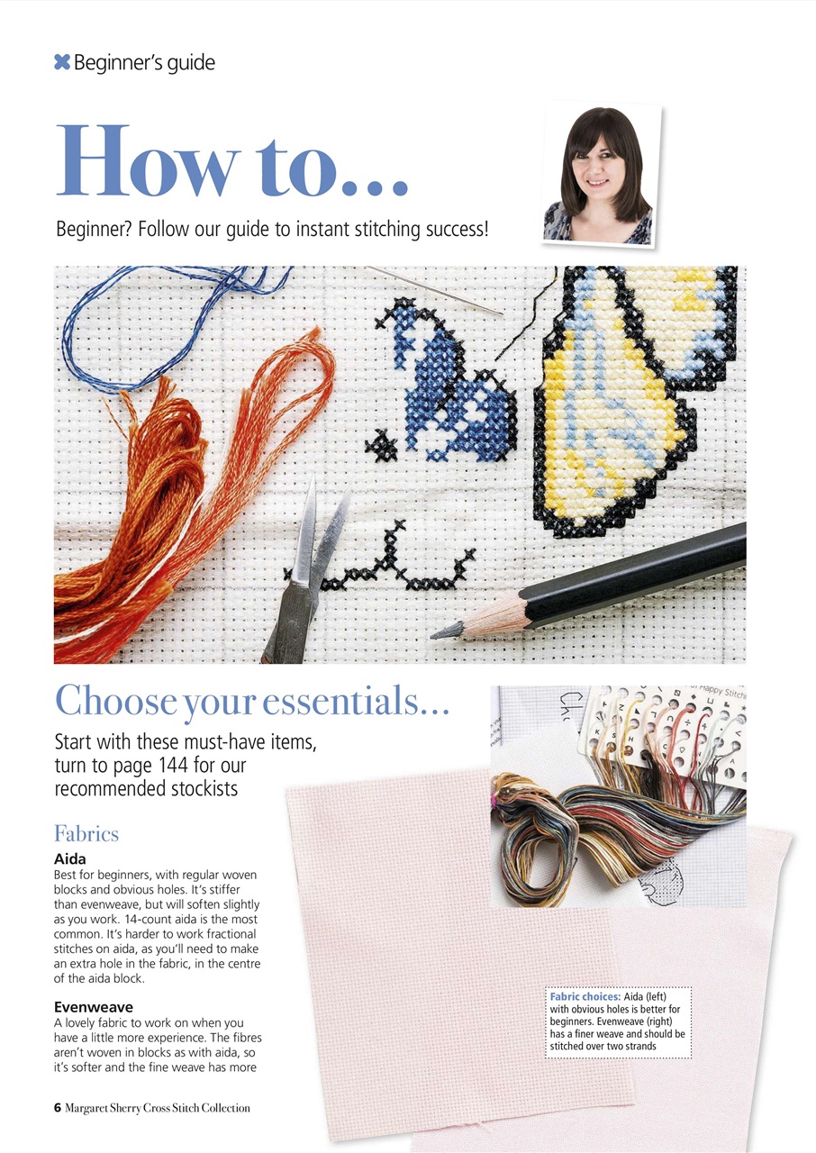 The World of Cross Stitching Preview Pages