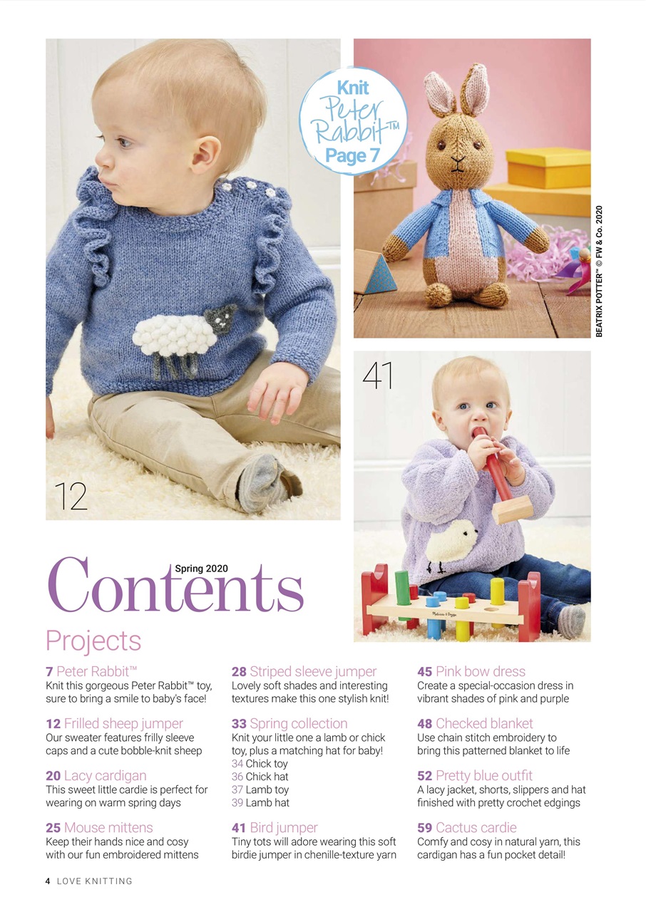 Simply Knitting Preview Pages