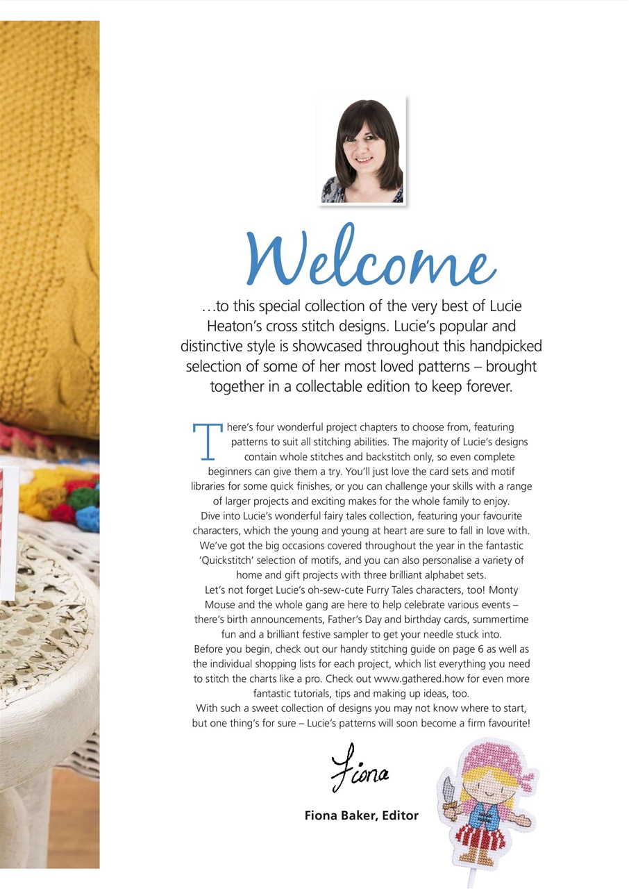 The World of Cross Stitching Preview Pages