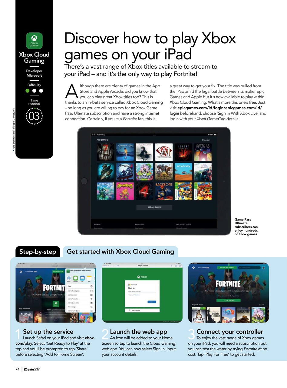 iCreate Preview Pages