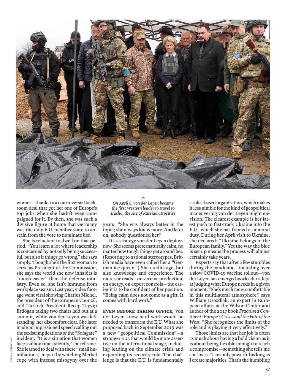 TIME Magazine Europe Preview Pages