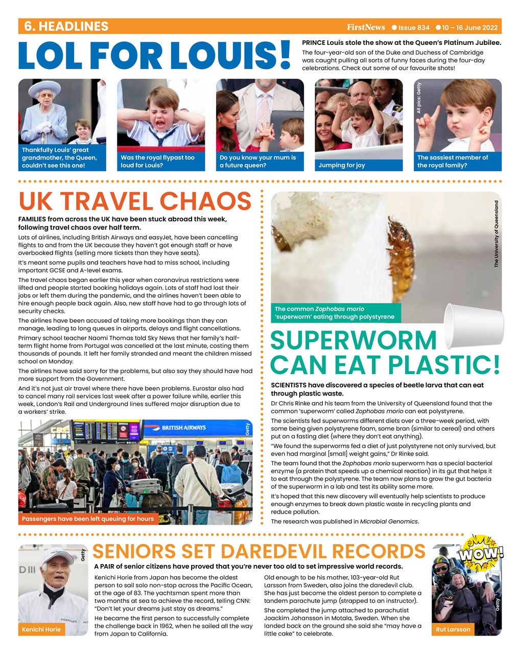 First News Preview Pages