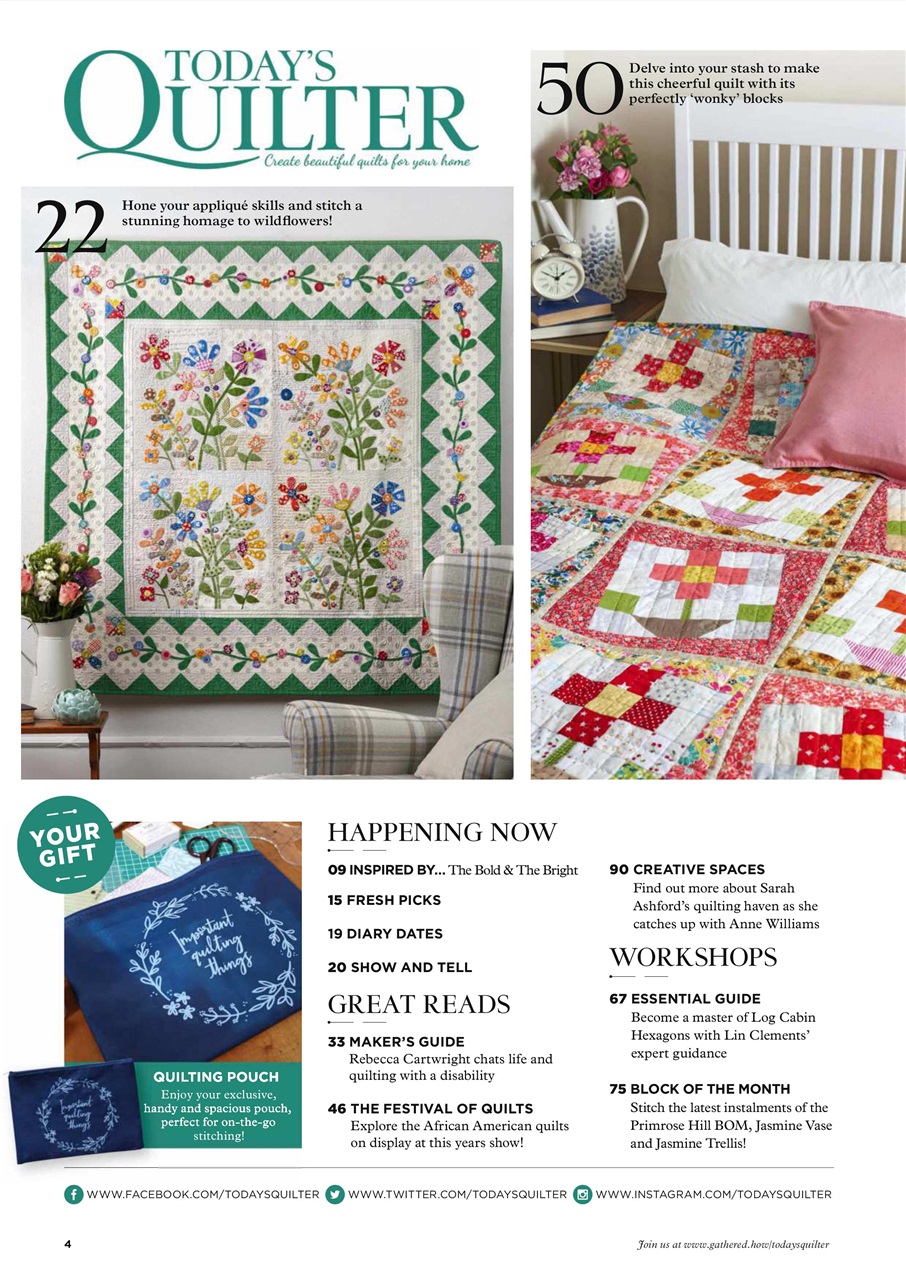 Today’s Quilter Preview Pages