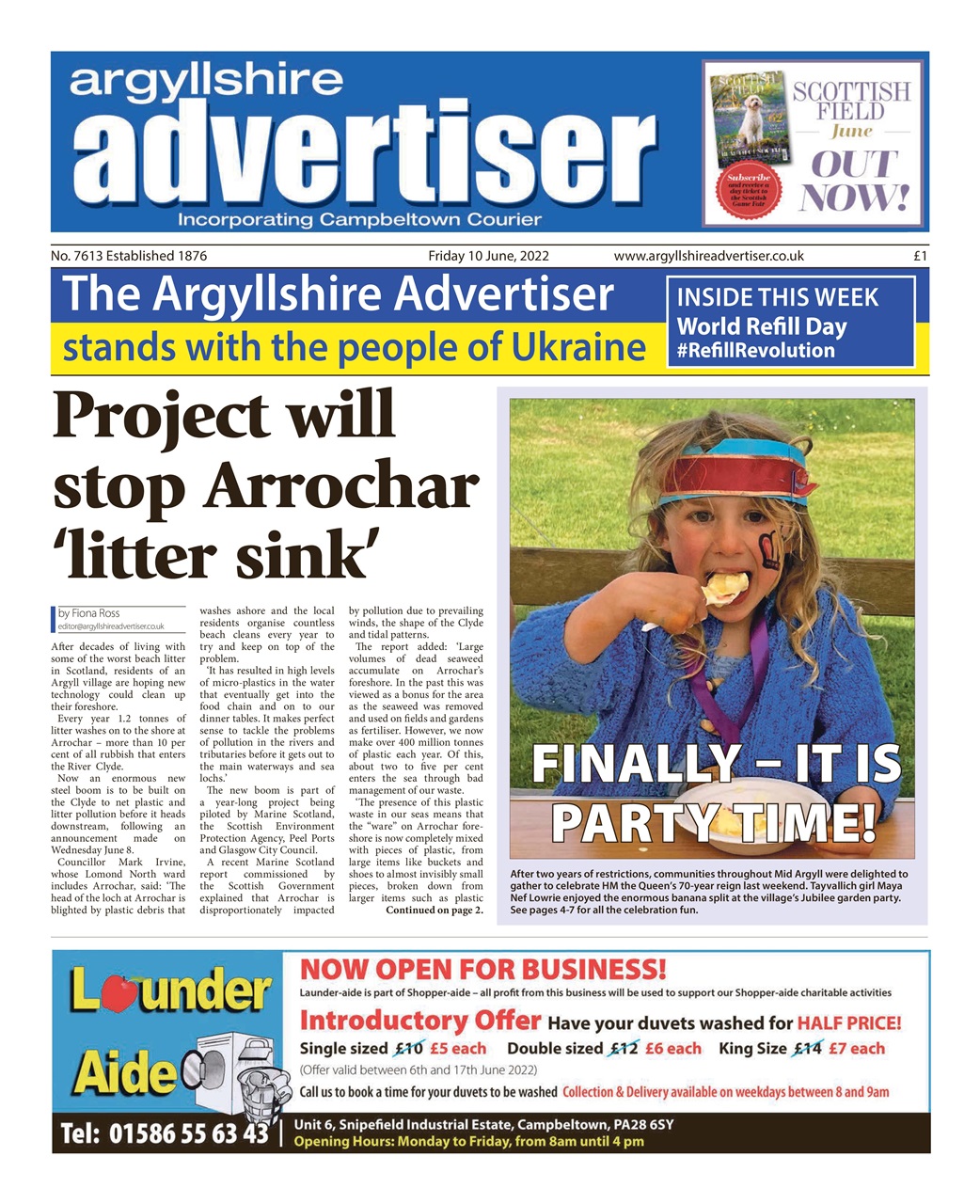 Argyllshire Advertiser Preview Pages