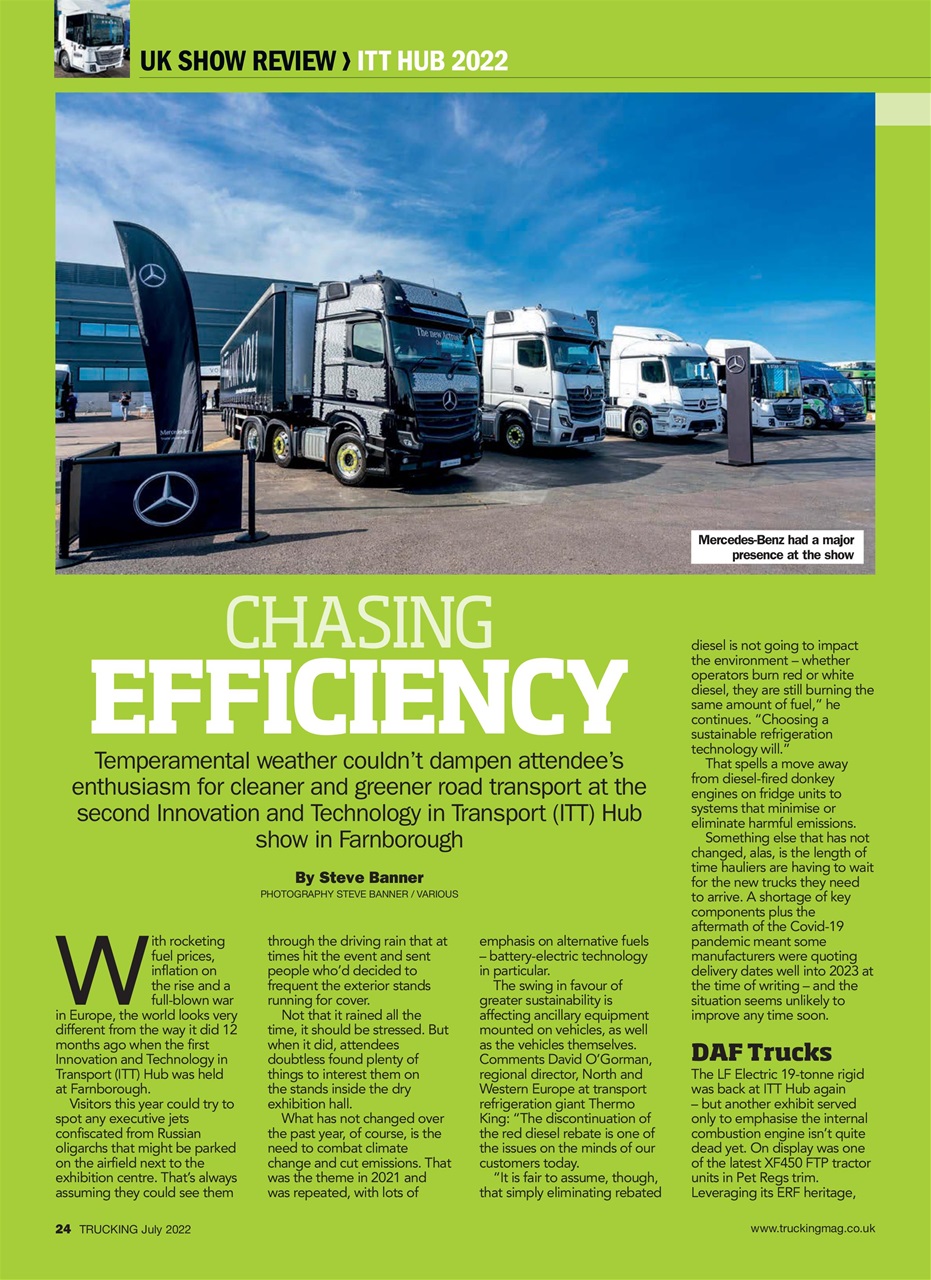 Trucking Magazine Preview Pages
