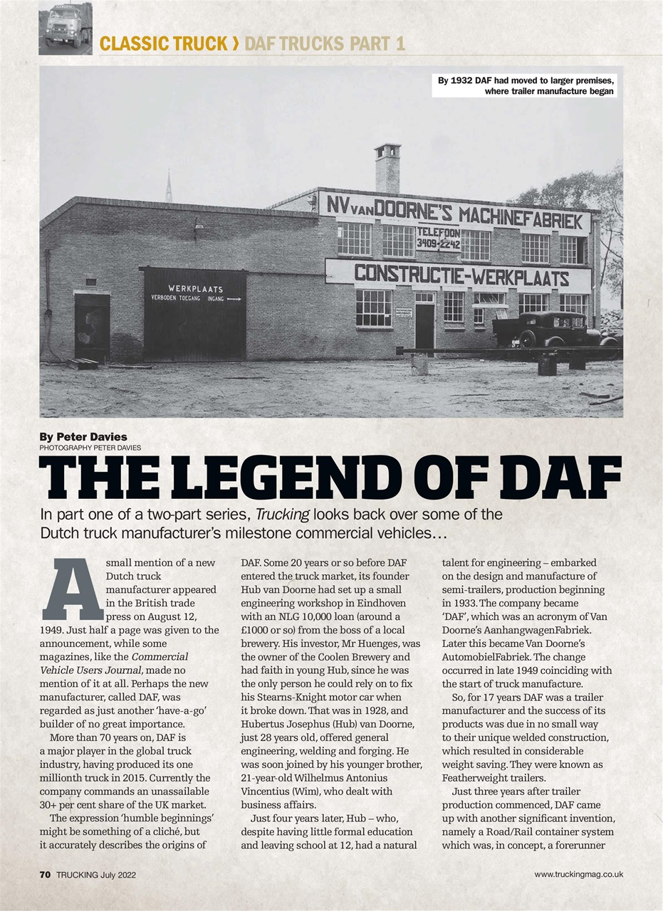 Trucking Magazine Preview Pages