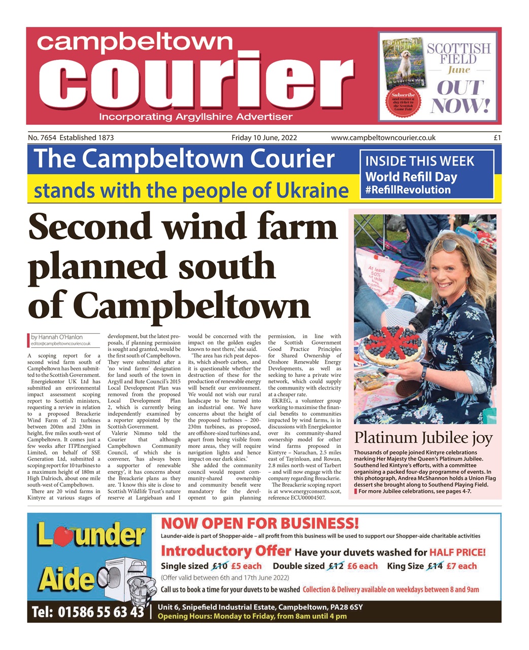 Campbeltown Courier Preview Pages